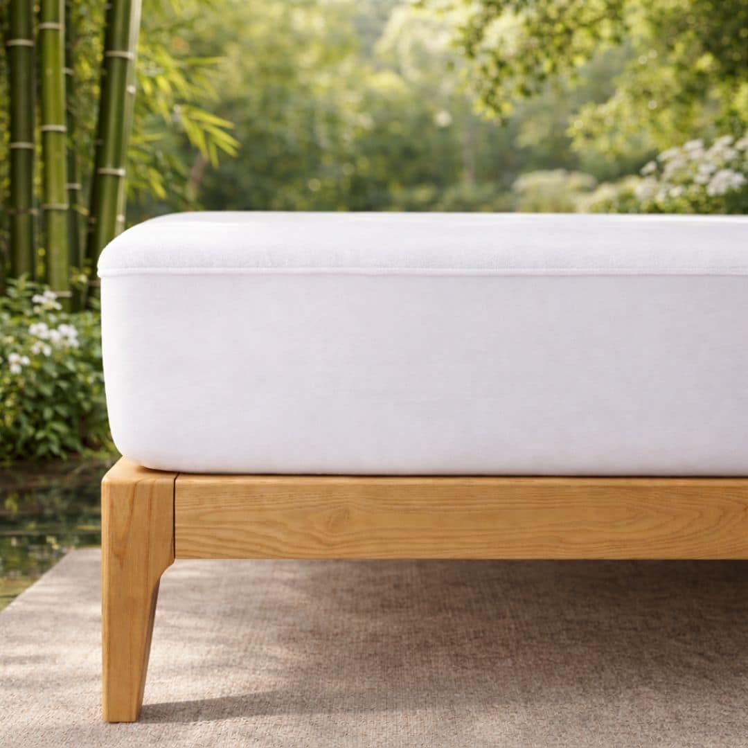 image principale protège matelas imperméable bambou