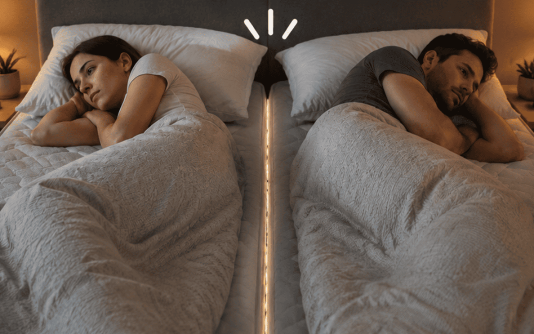 dormir sur 2 matelas